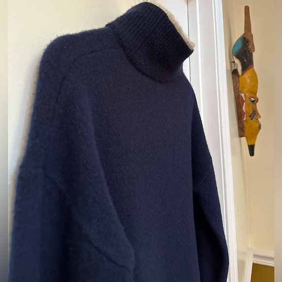 FRAME Denim Women’s High Low Boxy Sweater Size M - Picture 7 of 10